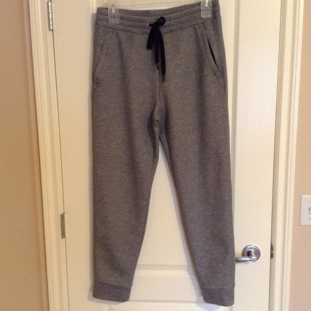 32 Degrees Heat Women's Tech Jogger Pants Gray Casual Activewear Jogging Size M